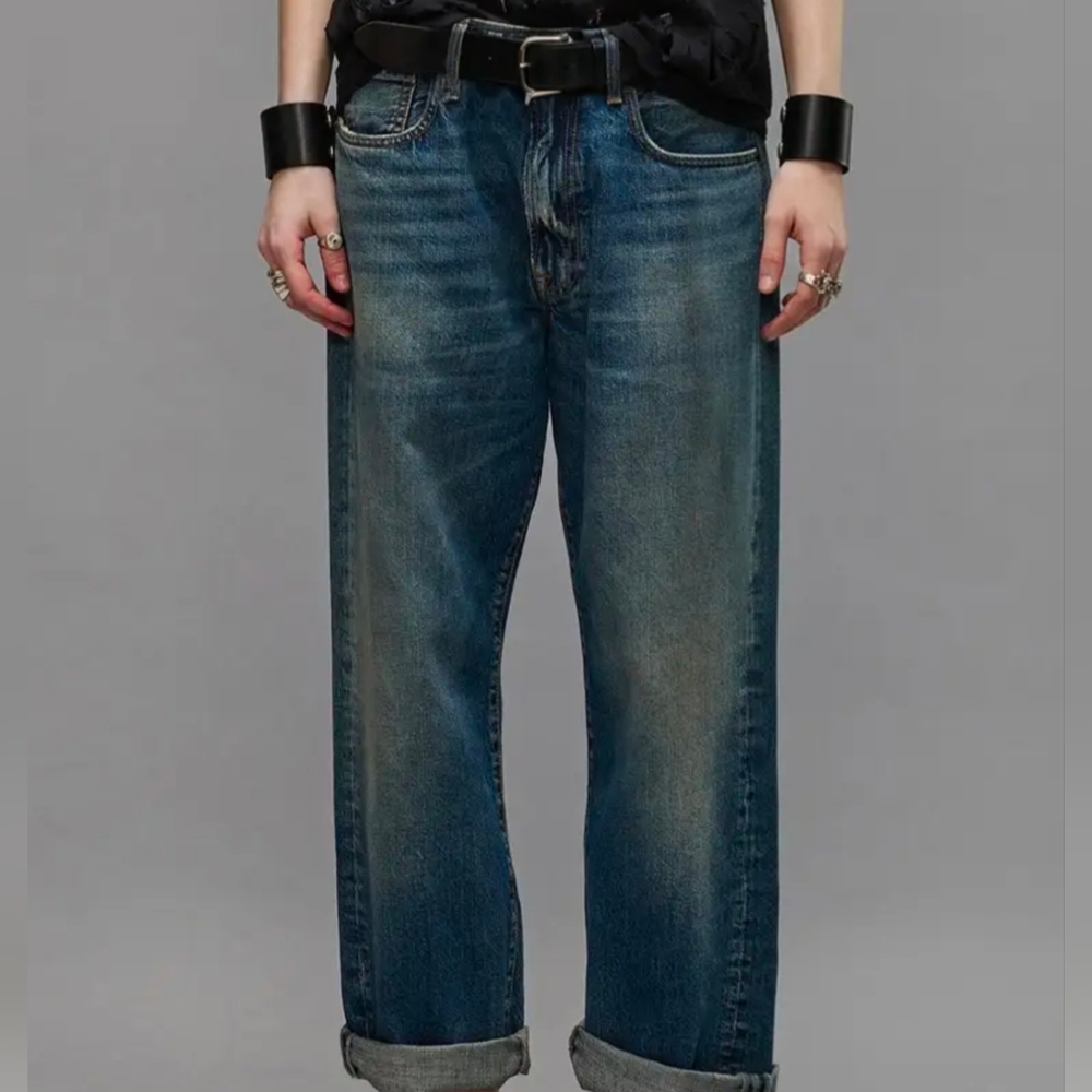 NWT UNLABELED Retro Boyfriend Jeans
